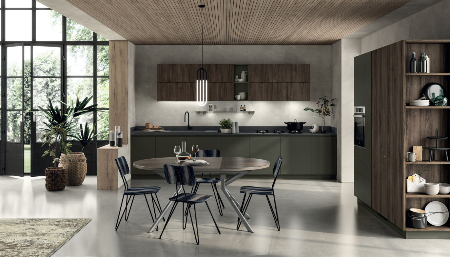 Cucina Scavolini Liberamente Verde